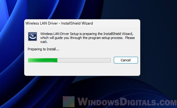 Wireless LAN Driver Setup