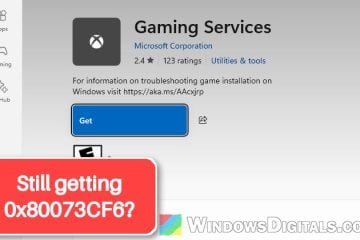 Xbox App Error 0x80073CF6 When Installing or Updating a Game