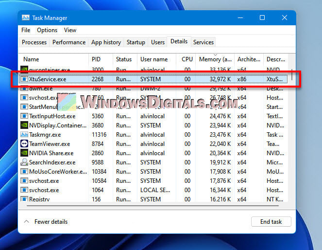 XtuService.exe high CPU and memory usage