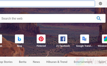 change default search engine of search box in Microsoft Edge