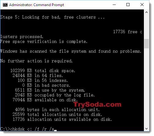 chkdsk Windows 11/10