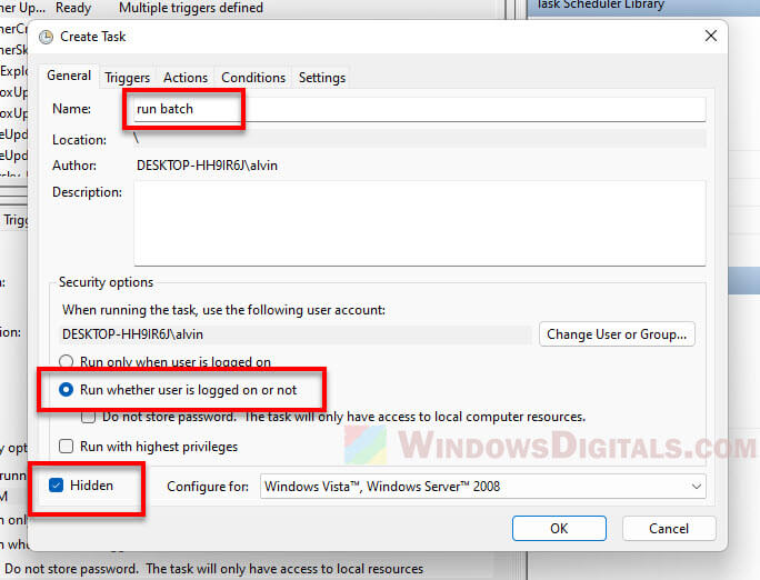 How to run .BAT files invisibly, without displaying the Command Prompt  window » Winhelponline