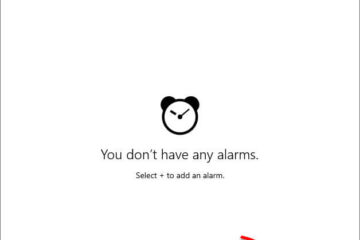 how to add new alarm in Windows 10