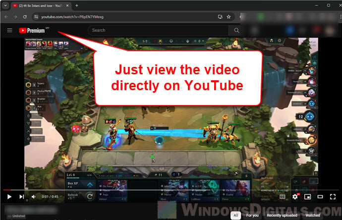 how to fix Playback on other websites has been disabled by the video owner