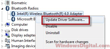 Windows 11/10 Bluetooth no toggle missing