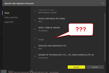 iCUE Not Detecting RAM