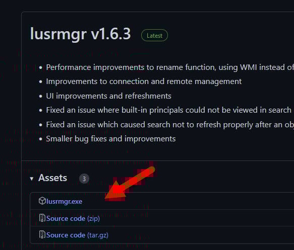 lusrmgr.exe Github