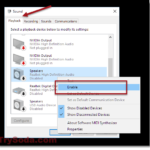 no sound in windows 10 select playback