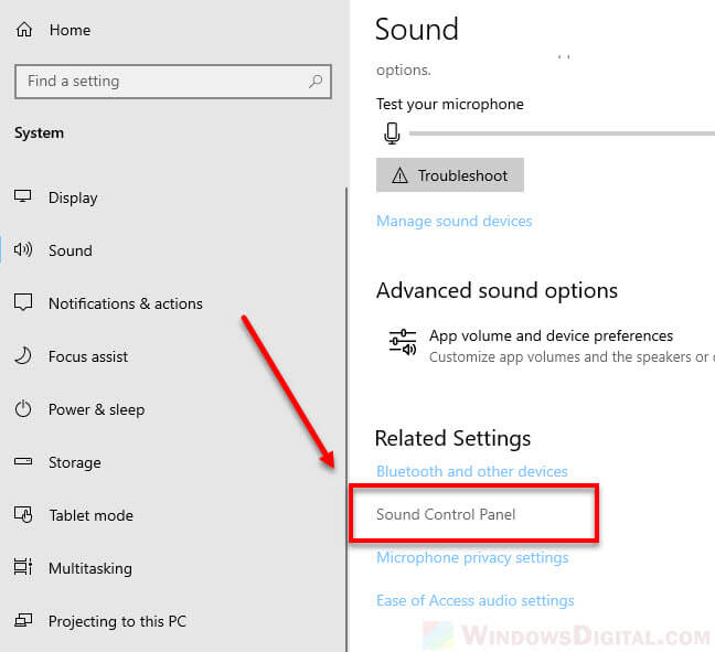 stereo mix not showing sound control panel windows 10