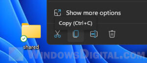 How to Copy, Cut, Paste, Rename or Delete via Right Click in Windows 11