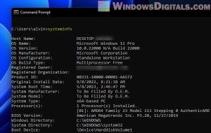 Check PC Hardware Manufacturer & Model via WMIC in CMD